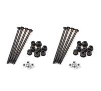 2X Perno Un Vite per Braccio Oscillante Anteriore E Posteriore con Manicotto 'Albero per 144002 144010 124016 124017 Accessori per Ricambi