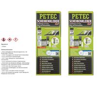 2X Petec Set Di Colla Per Dischi Con Cartuccia