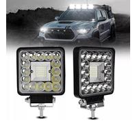 2X PEZZI 123WATT LED LUCE FARO 12V LAMPADA DA LAVORO FARETTO AUTO BARCA CAMION