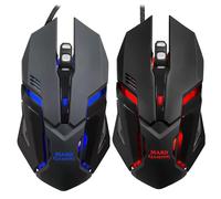 2x PEZZI MOUSE PROFESSIONALE MARS GAMING RGB USB 4000DPI CABLATO FILO PS4 PS5