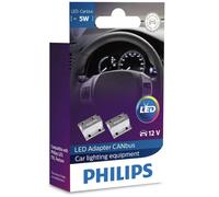 2x Philips CanBusAdapter CAN-Bus Adattatore LED 12V Argento Zubehör