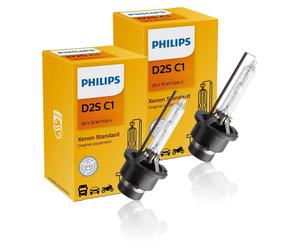 2x Philips D2s Vision Standard Lampadina A Gas Aggiornamento Xeno 85122c1