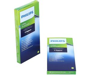 2x PHILIPS Pastiglie Pulizia Sgrassatore per Macchina da Caffè 6Stk Ca6704/10
