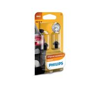 2X Philips Standard BAX 83S/135 Nero 1.2W 12V Lampadine Auto