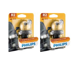 2x Philips Standard R2 45/40W 12V Lampadine Alogene P45t-41