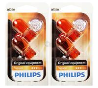 2X Philips Vision 2Pz. WY21W 12V 21W W3X16D (Giallo) Blister Lampadina