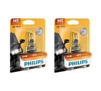 2X Philips Vision H1 Alogena Fino Al 30% In Più Di Luce 55W 12V Lampadine Auto