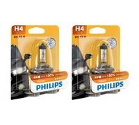 2x Philips Vision H4 Alogena Fino 30% più Luminosa 60/55W 12V Auto-Lampadine