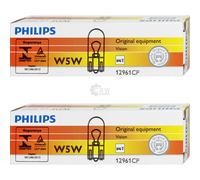 2X Philips Vision Set 10X W5W Lampadina