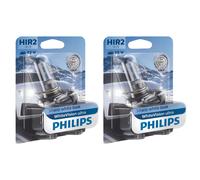 2X Philips WhiteVision Ultra HIR2 Halogen 55W 12V Lampadine Auto