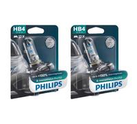 2X Philips X-TremeVision Pro150 HB4 Alogeno Fino Al 150% Di Luce In Più 51W 12V