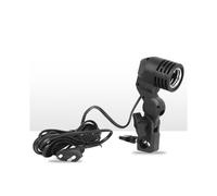 2X Photography Photo Light Bulb Single Holder E27 Pedestal Studio EU Plug