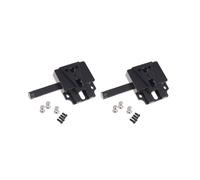 2X Piastra Batteria A Sgancio Rapido con Attacco A V In Lega di Alluminio per Fotografia + Adattatore V-Lock per Fotocamera