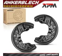 2x Piastra di Ancoraggio Disco Frontale per Audi A4 8E2 B6 8EC B7 8E5 8ED 8H7