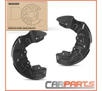 2x Piastra di Ancoraggio Disco Frontale per Audi A4 Avant 8E2 8EC 8E5 8ED 8H7 B6