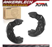 2x Piastra di Ancoraggio Disco Frontale per Audi A4 Avant 8E2 8EC 8E5 8ED 8H7 B6