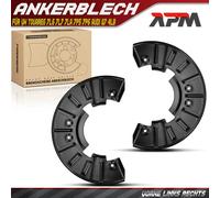 2x Piastra di Ancoraggio Disco Frontale per VW Touareg 7L6 7L7 7LA 7P5 7P6 Audi