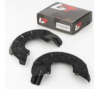 2x Piastra di Ancoraggio Parafango Disco Freno Piatto Plateau Ant. per Skoda
