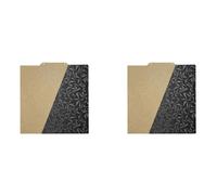 2X Piastra di Costruzione In Fogli PEI e PEO con Superficie Testurizzata Fr1555 [EEK: A+++]