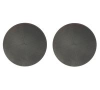 2x Piastra Liscia Ø 385mm, a Strappo, per Eibenstock Epg 400 Macchina Pulizia