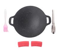 2X(Piastra per Barbecue da 'Aperto da 28 Cm, Piastra per Barbecue8135