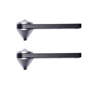 2X Piede per Altoparlante, Supporto Antiurto per Subwoofer, Stabilità Migliorata e Qualità del Suono per Apparecchiature Audio