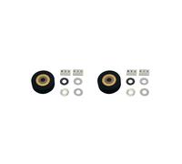 2X Pinch Roller con Foro In Metallo Alesato con Precisione per Revox B77 A700 PR99 C270 C274 per Altoparlante Studer A67 B67 A807 A810