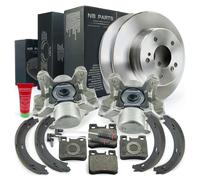 2x Pinza Freno 38mm Dischi Pastiglie Ganasce Sensore Posteriore