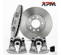 2X Pinze Freno 2X Dischi Freno Anteriore Ø280Mm Per Opel Astra G T98 F70