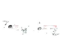 2x Pinze freno KAMOKA Retro S+D per FORD, JAGUAR MONDEO III, X-TYPE I