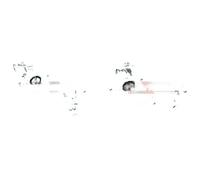 2x Pinze freno KAMOKA Retro S+D per FORD, JAGUAR MONDEO III, X-TYPE I