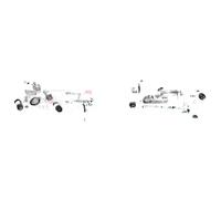 2x Pinze freno KAMOKA Retro S+D per MAZDA 323 F VI liftback (BJ), 323 S VI