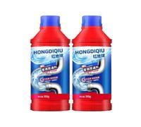 2x Pipeline Dredging Agent Liquid Plumber Drain Cleaner Clog Remover Pipeline Dredging Agent 300g