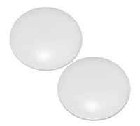 2X Plafoniera a LED 12v Auto Camper Barca 114MM Tondo Lampada Bianco Caldo