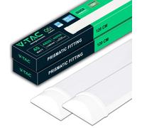 2x Plafoniera LED Lineare da Soffitto 120 CM 40W Chip Samsung Lampada