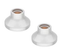 2x plafoniera/porta lampada ELEKTRA in porcellana bianca lucida 1x E27 max.