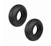 2x Pneumatici 4.80/4.00-8 per Carrello Carriola Ruote con Tubo Flessibile