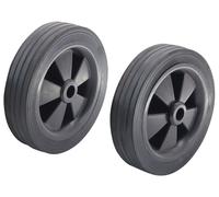 2X Pneumatici Ruota Ø120Mm Compatibile Con Stanley SGC-11000N-T Piastra Vibrante