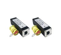2X Poe 1000M Network Protector POE 1000M Monitor Camera Surge Protector RJ45 Gigabit Ethernet Dispositivo di Protezione Scaricatore