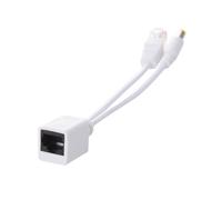 2X PoE Power Over Ethernet Kit Cavi Cavetti Adattatori Splitter per LAN Rete