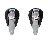 2X Pomello del Cambio Nel Pelle Auto La Testa del Pomello del Cambio per 7077