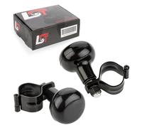 2x Pomello Volante Supporto Volante 360° Manopola Nero per Audi 80 90 100 A4