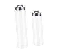 2x Porta palline da tennis trasparente Organizzatore per pickleball per