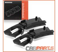 2x Portabibite Anteriore Sinistra Destro Nero per BMW Z4 Coupé Roadster E85 E86