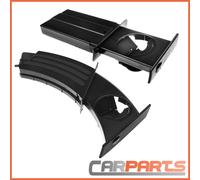 2x Portabibite Sinistra e Destra Nero per BMW 5ER E60 E61 01-10