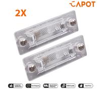 2X Portalampada luce targa Per VW Transporter T5 Caddy MK3 Golf MK5 V 3B5943021E