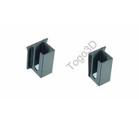 2x Portaspazzole Carbonio Ricambio per Bosch Rotak 32 Rasaerba spazzole