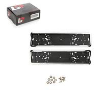 2x Portatarga Auto Targa Supporto Chrom-Farben per Toyota