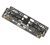 2x Portatarga Europea Telaio Portatarga Carbon look per appassionati Renault