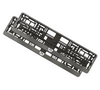 2x Portatarga Europea Telaio Portatarga Carbon look per i fan JEEP